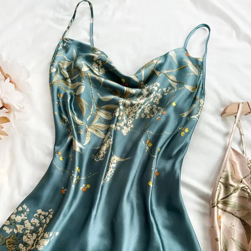 Velina Floral Nightdress - Image 3