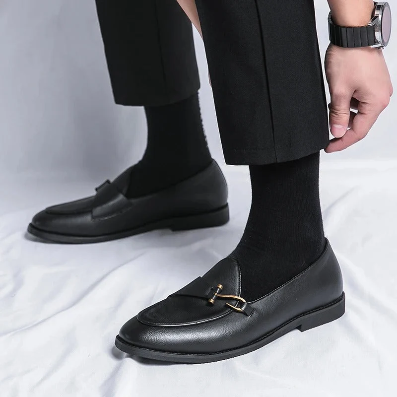 Veneto Genuine Leather Loafers - Image 10