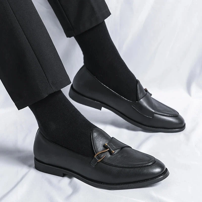 Veneto Genuine Leather Loafers - Image 11