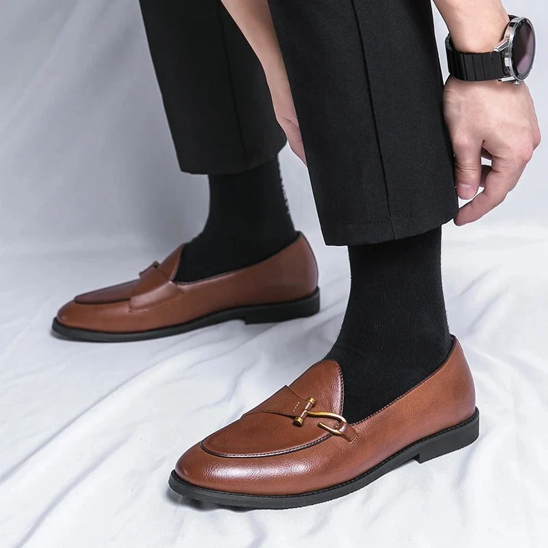 Veneto Genuine Leather Loafers - Image 12