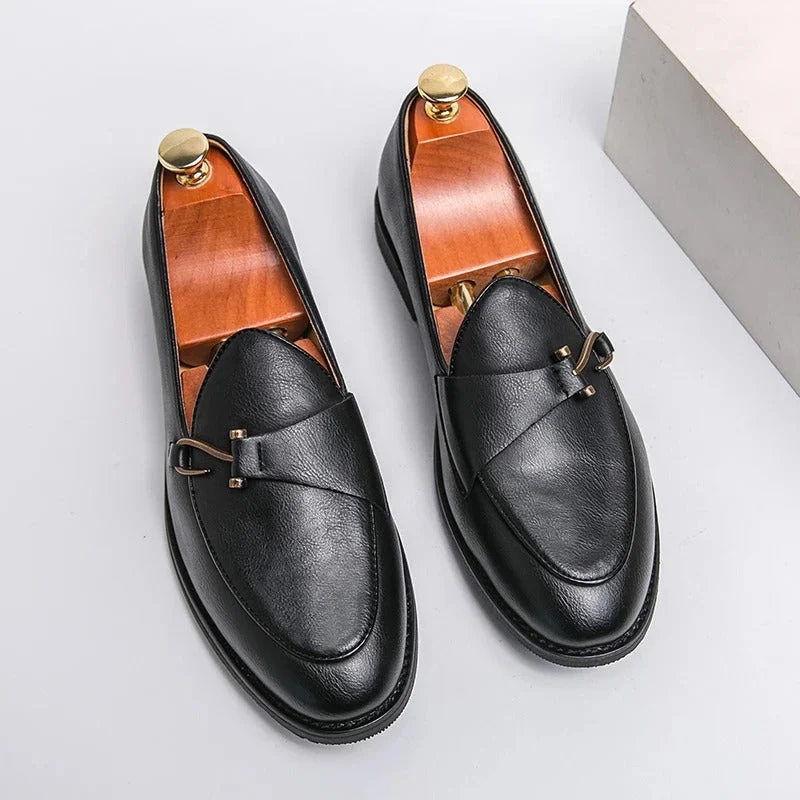 Veneto Genuine Leather Loafers - Image 16