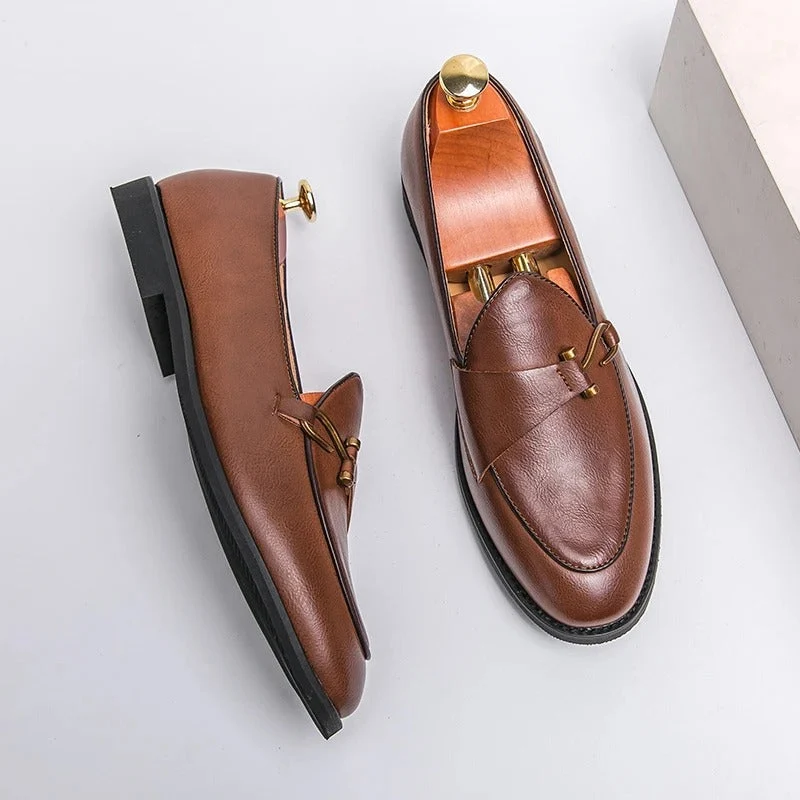 Veneto Genuine Leather Loafers - Image 2