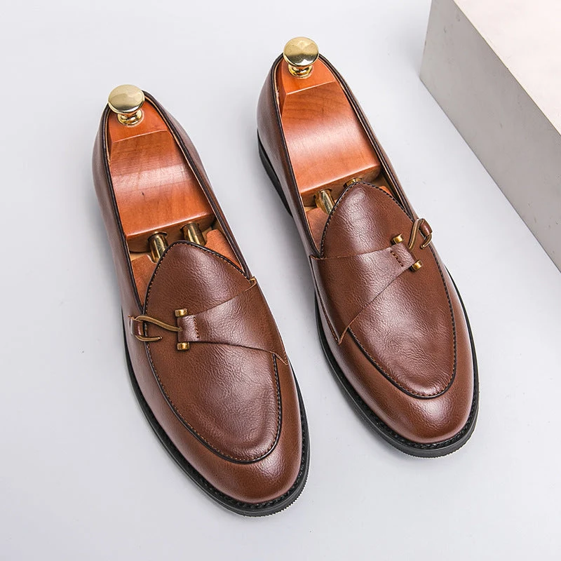 Veneto Genuine Leather Loafers - Image 3