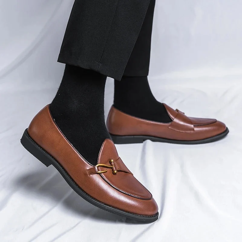 Veneto Genuine Leather Loafers - Image 4