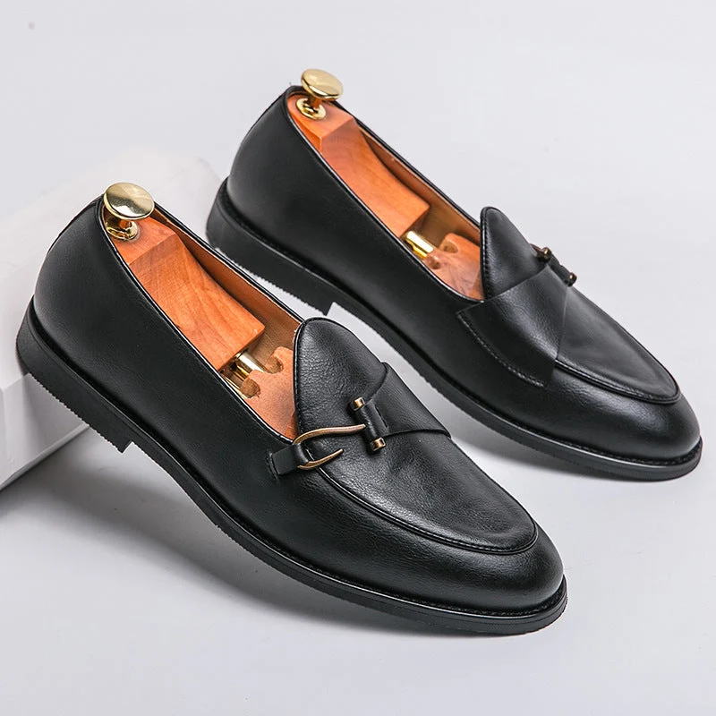 Veneto Genuine Leather Loafers - Image 9