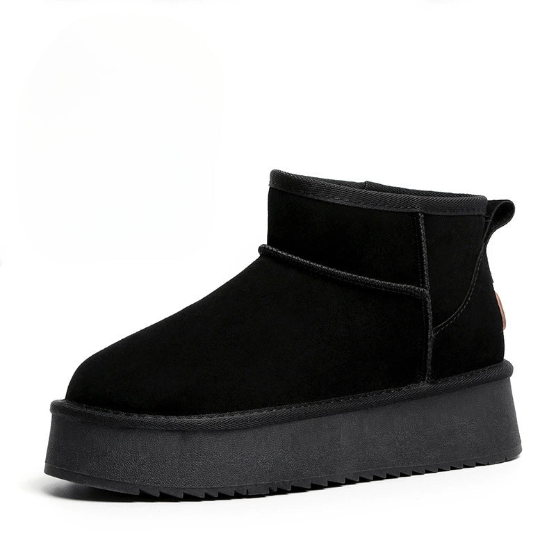 Vera Voss Suede Platform Boots - Image 3