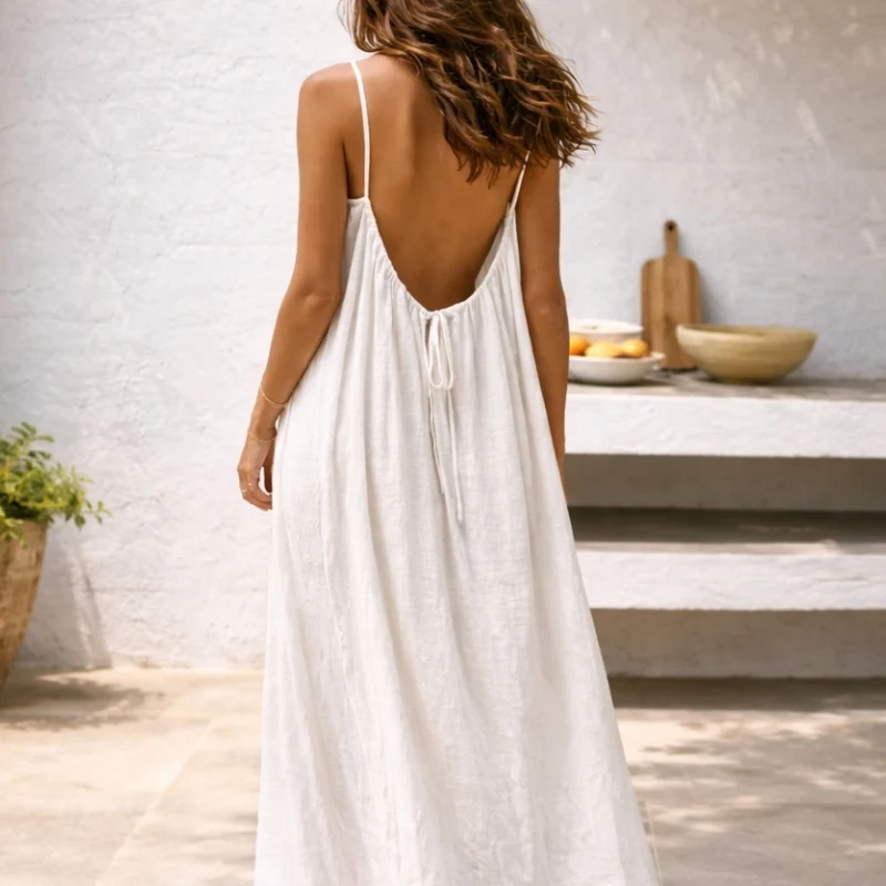 Vesper Backless Cami Dress - Image 3