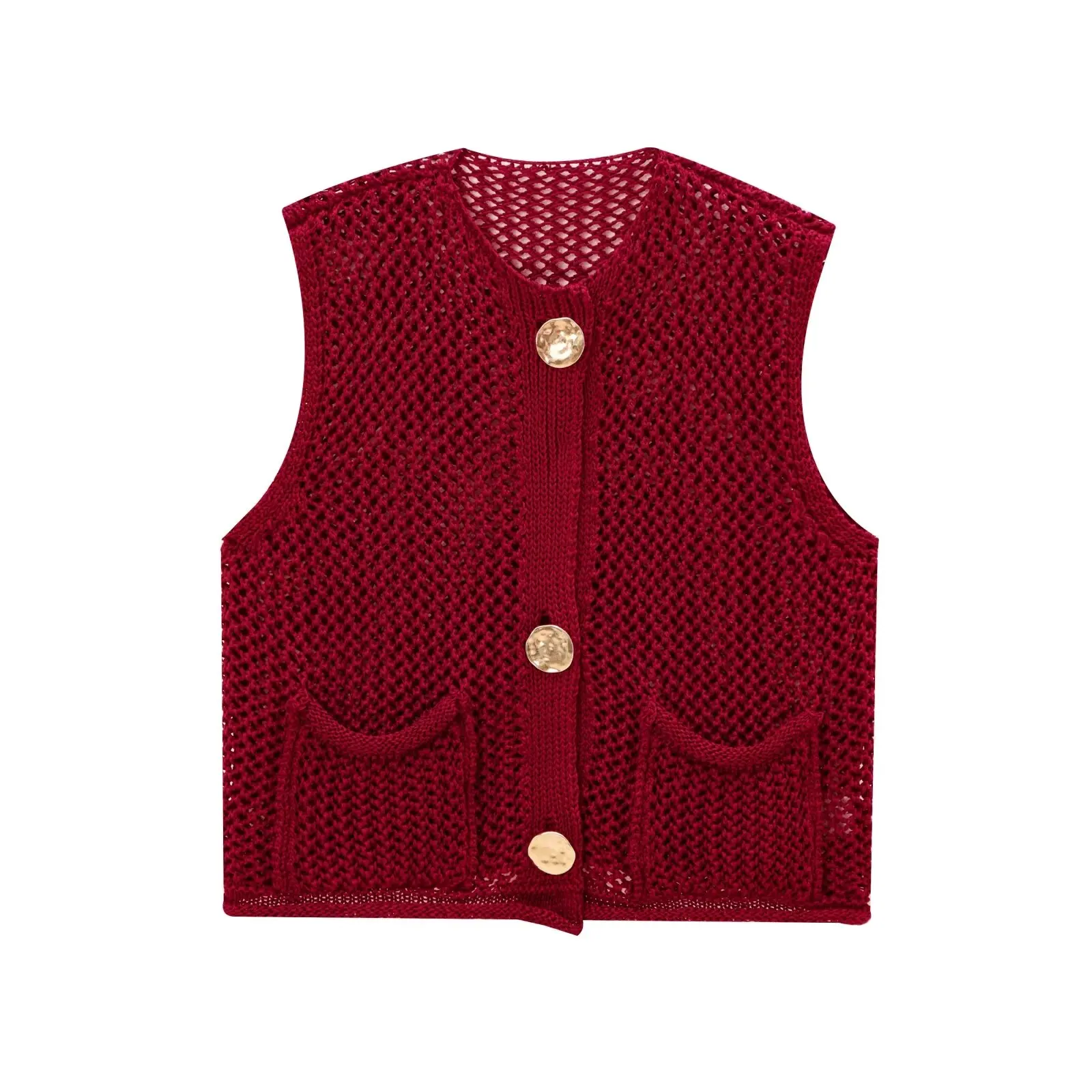 Vess Knitted Vest - Image 4