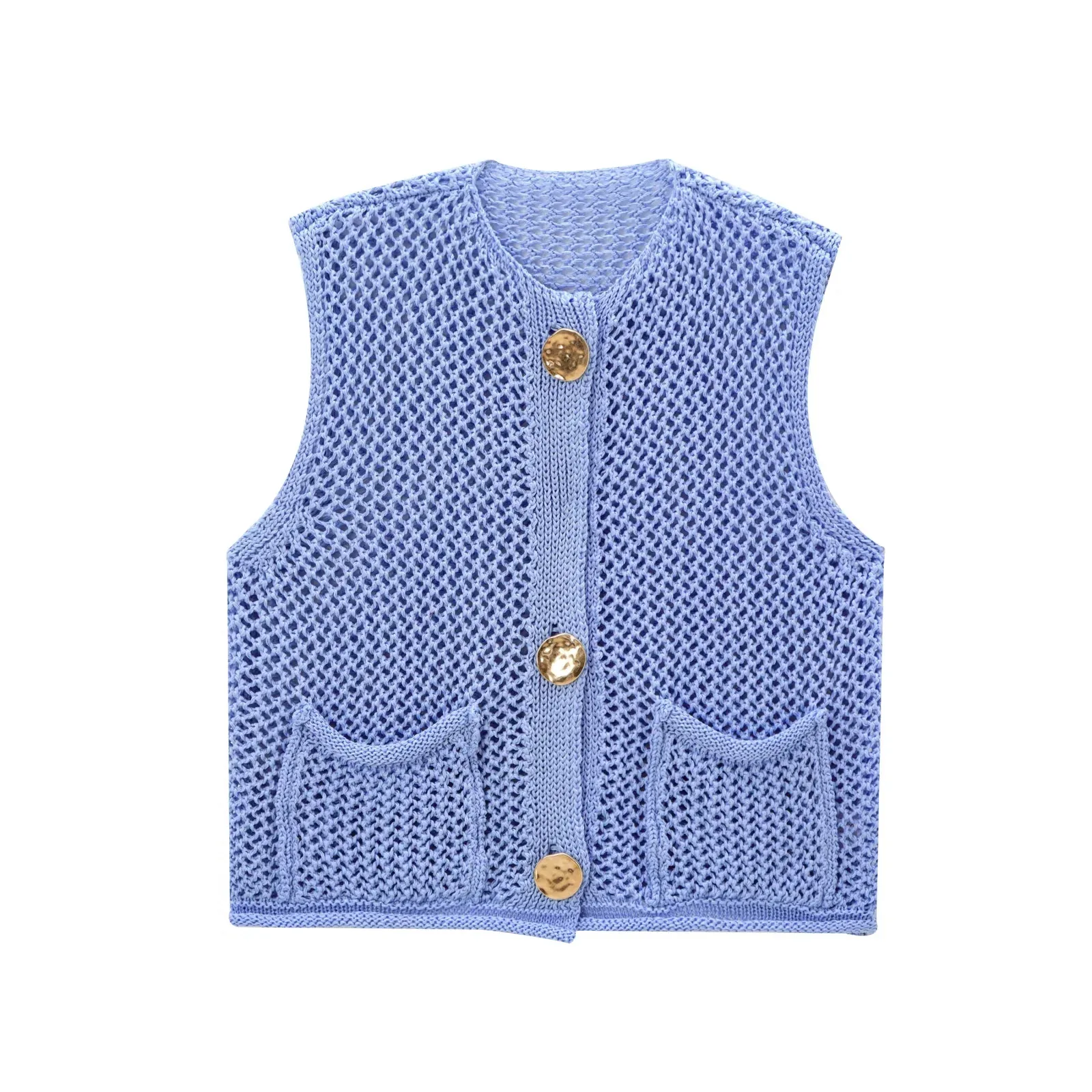Vess Knitted Vest - Image 5