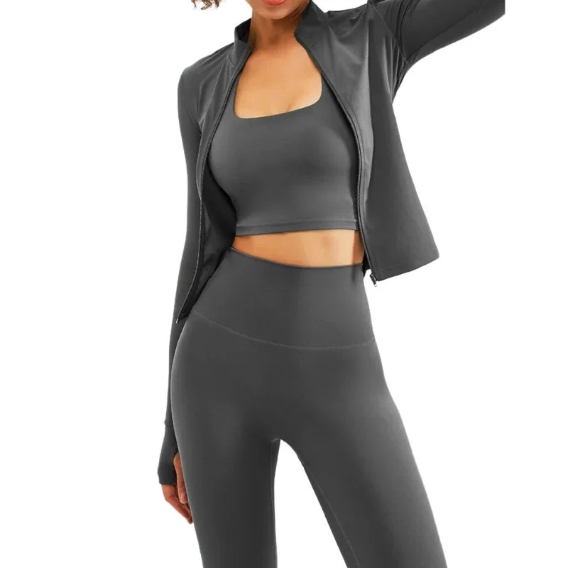 Veyra Three-Piece Yoga Set - Image 7