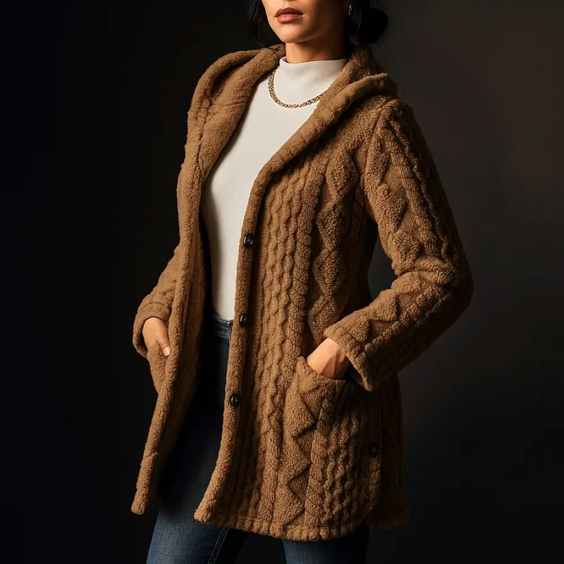 Via Nova Plush Coat - Image 4
