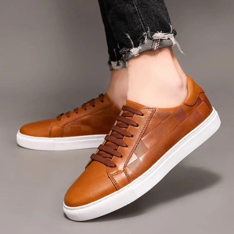 Vinci Leather Sneakers - Image 3