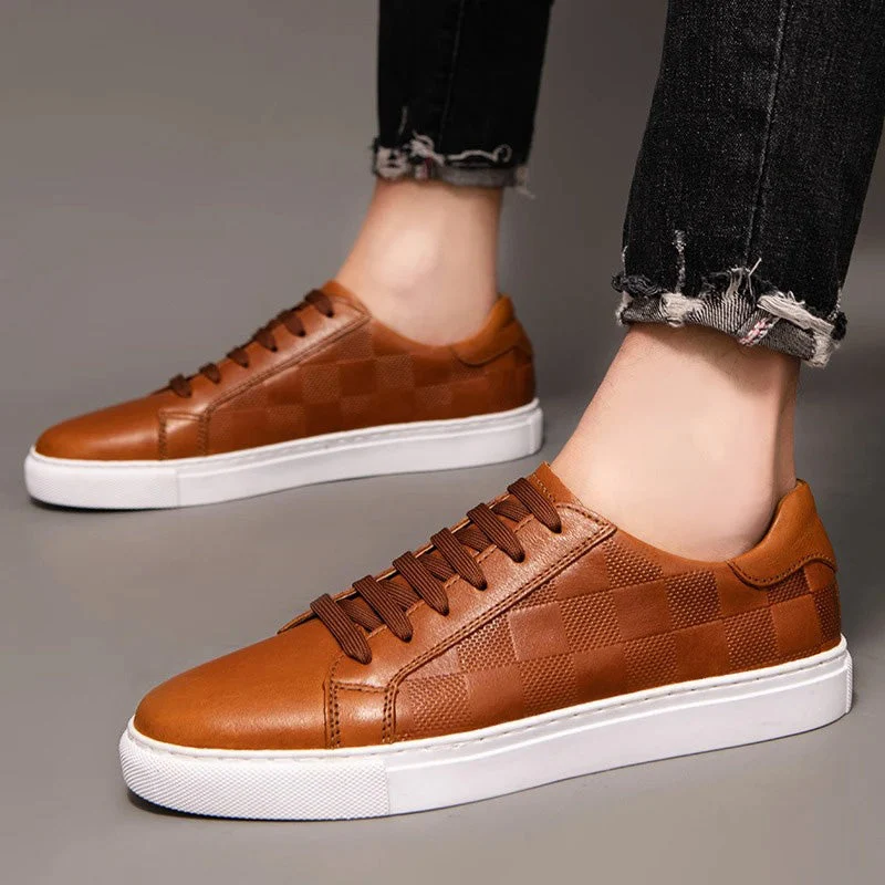 Vinci Leather Sneakers - Image 6