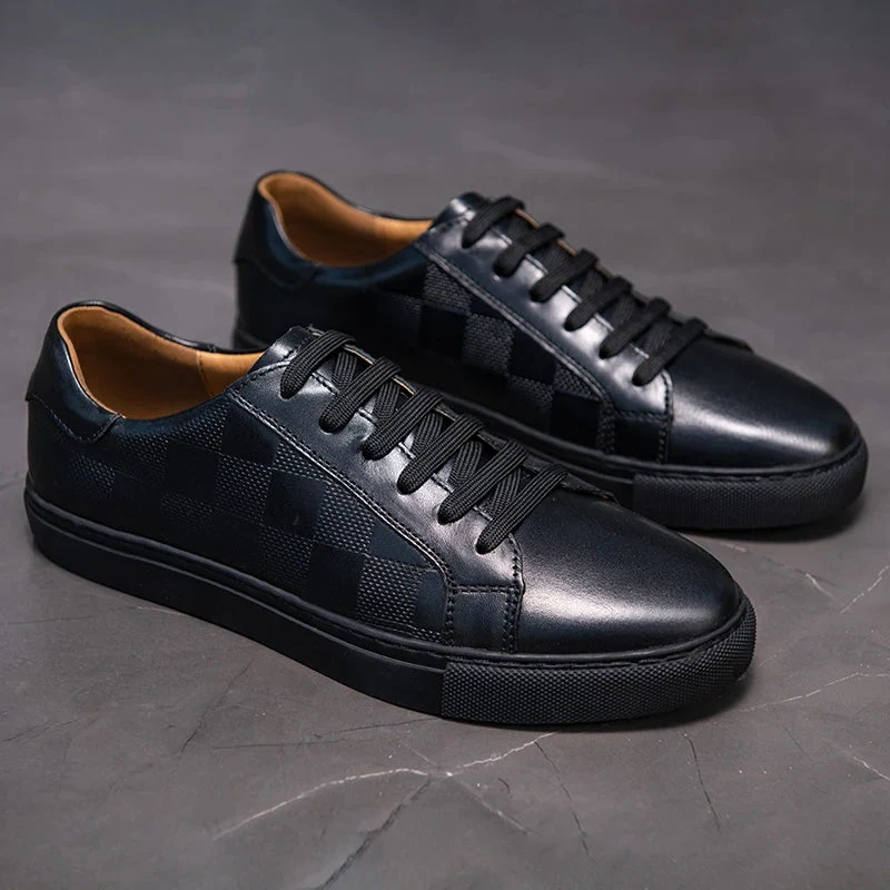 Vinci Leather Sneakers - Image 9