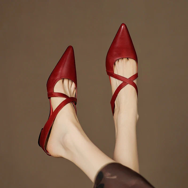 Virel Cross-Strap Flat - Image 8
