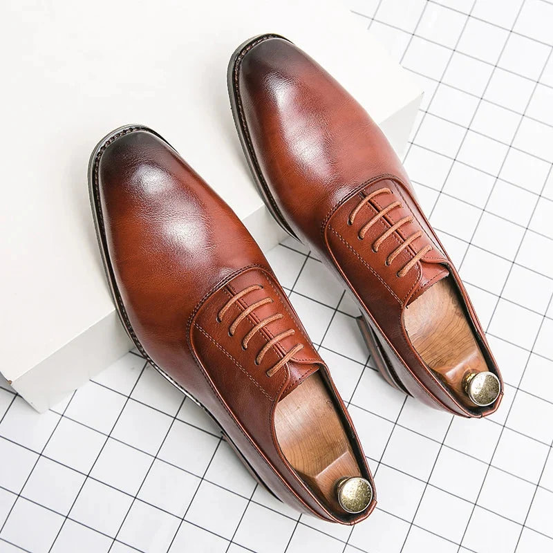 Vittorio Leather Oxfords - Image 11