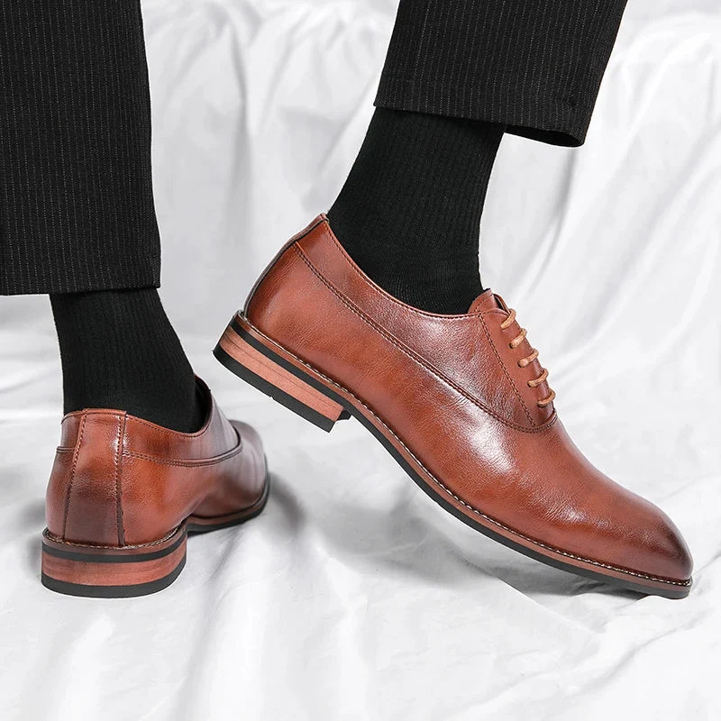 Vittorio Leather Oxfords - Image 12