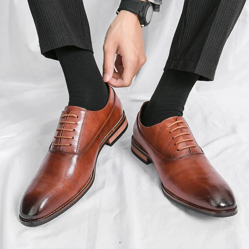 Vittorio Leather Oxfords - Image 13