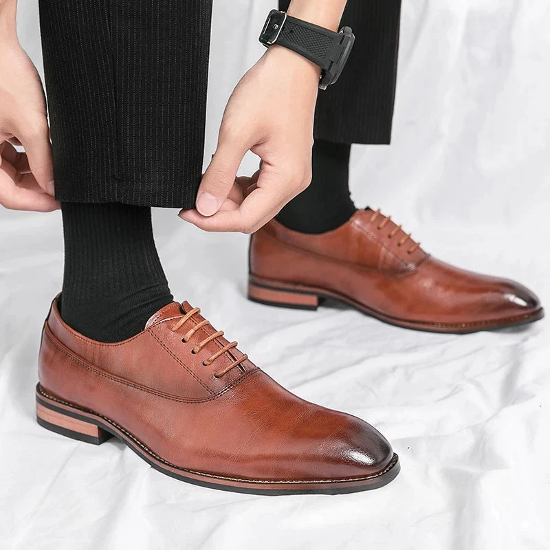 Vittorio Leather Oxfords - Image 14