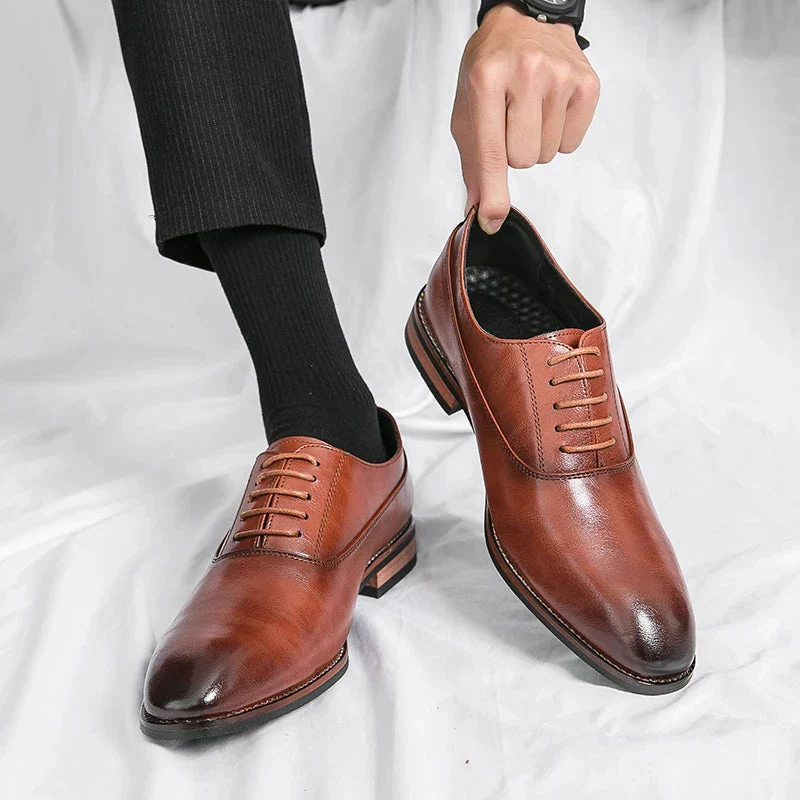 Vittorio Leather Oxfords - Image 15
