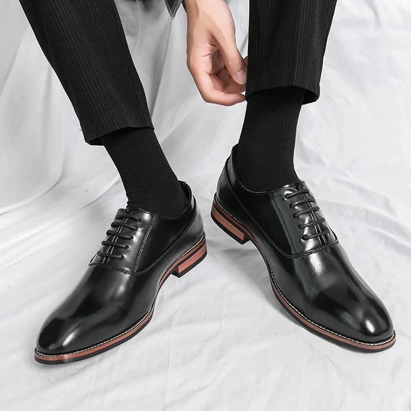 Vittorio Leather Oxfords - Image 2