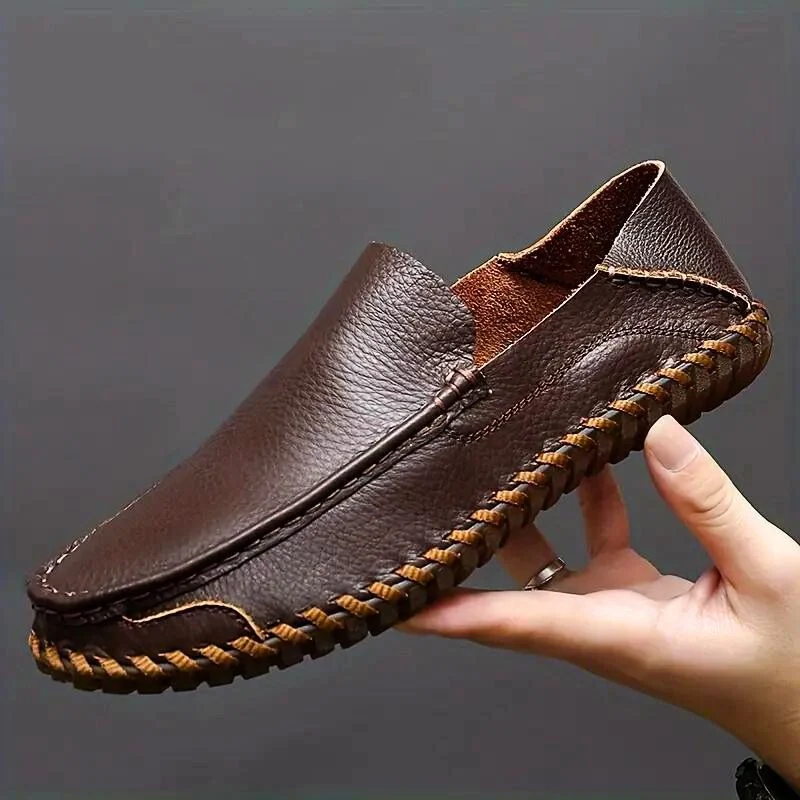 Viven Genuine Leather Loafers - Image 3