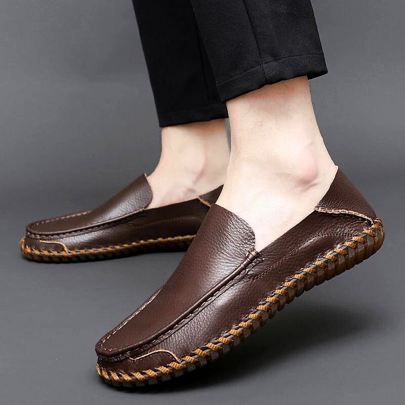 Viven Genuine Leather Loafers - Image 4