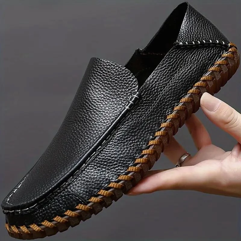Viven Genuine Leather Loafers - Image 5