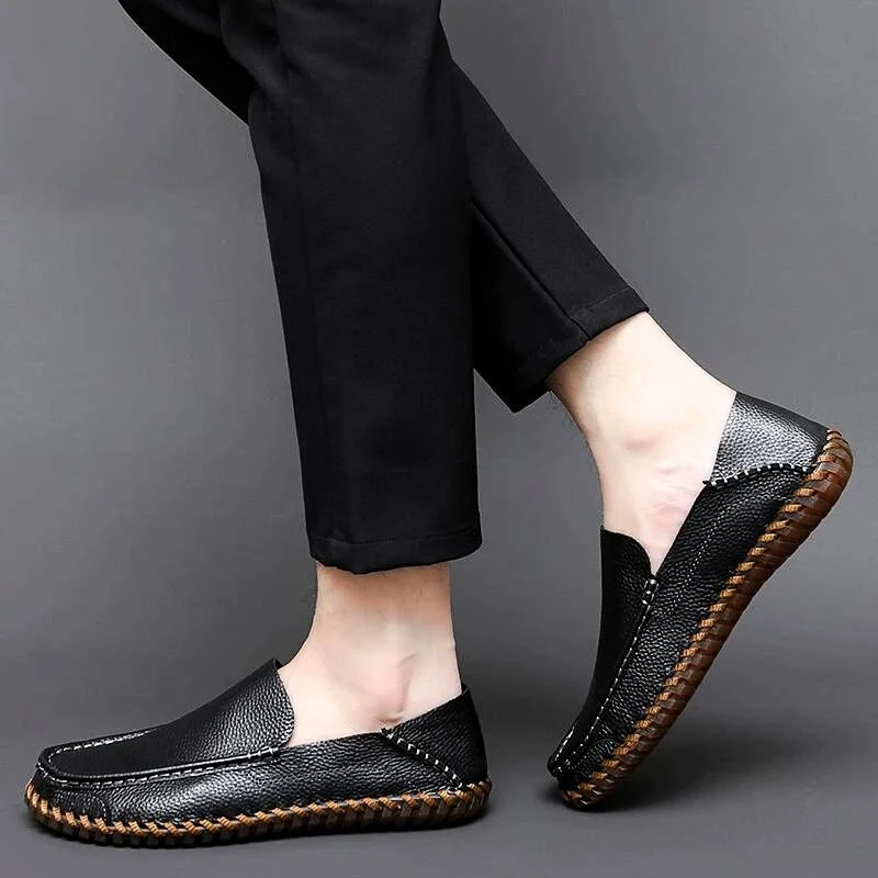 Viven Genuine Leather Loafers - Image 6