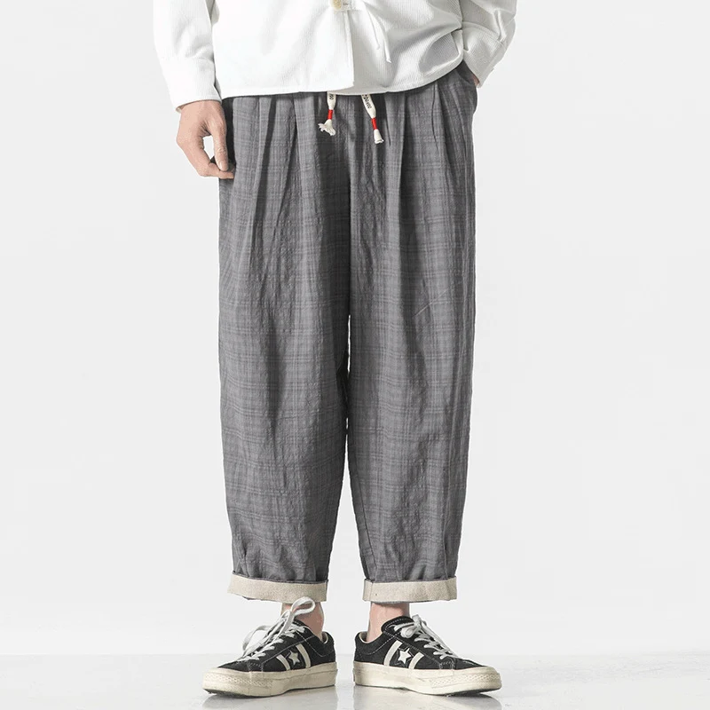 WabiSabi Micro Check Pants - Image 3