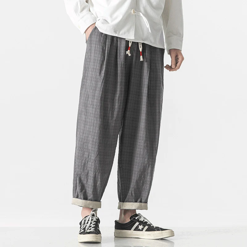 WabiSabi Micro Check Pants - Image 4