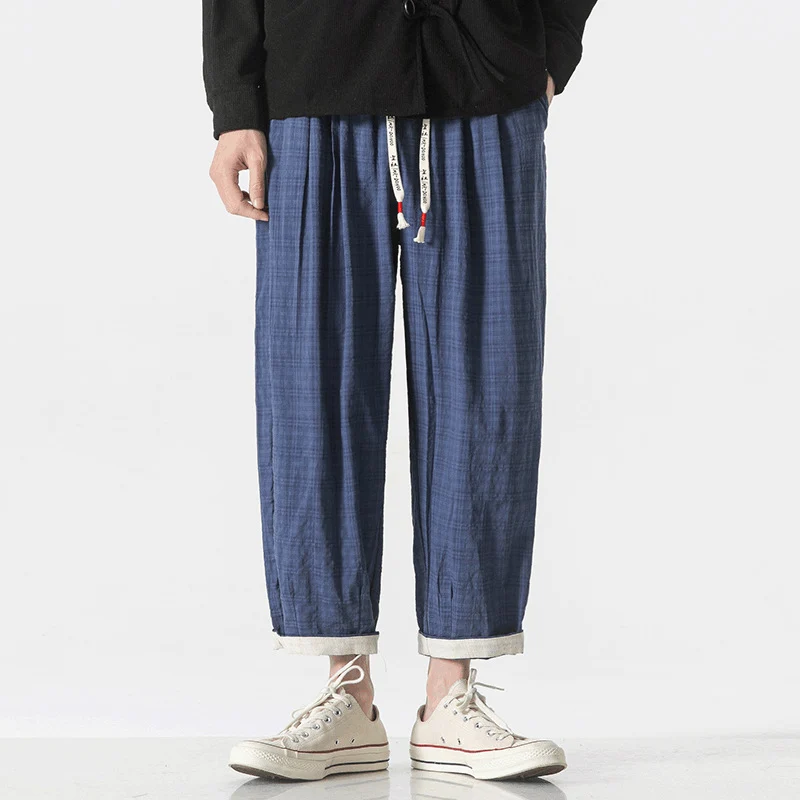 WabiSabi Micro Check Pants - Image 5