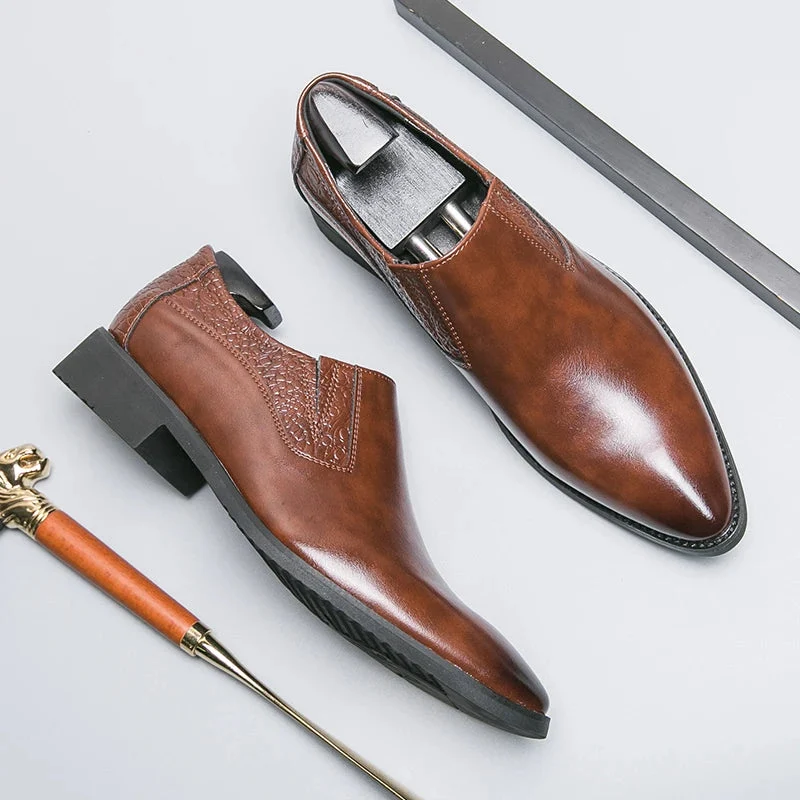 Warken Genuine Leather Loafers - Image 10
