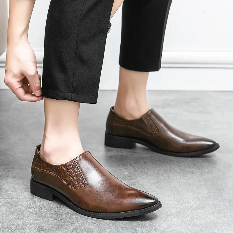 Warken Genuine Leather Loafers - Image 14