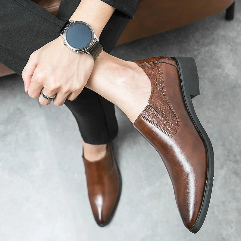 Warken Genuine Leather Loafers - Image 15