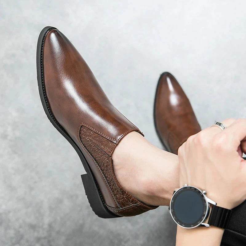 Warken Genuine Leather Loafers - Image 16