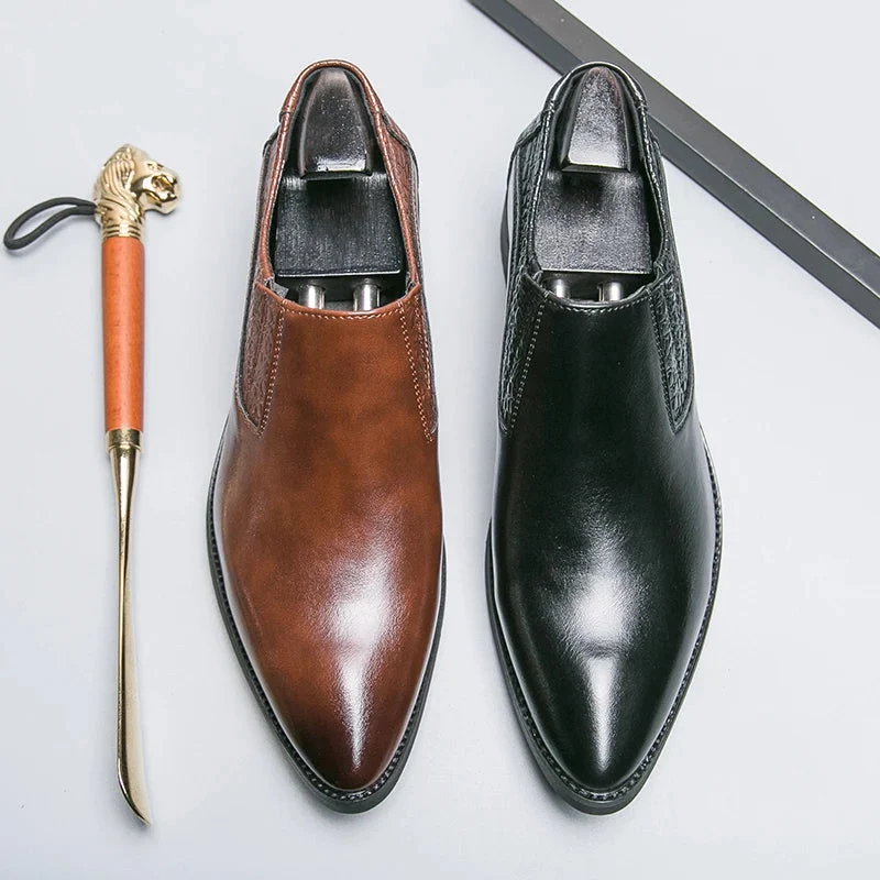 Warken Genuine Leather Loafers - Image 19