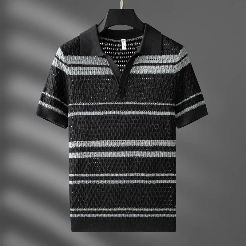 Weston Retro Knit Polo - Image 2