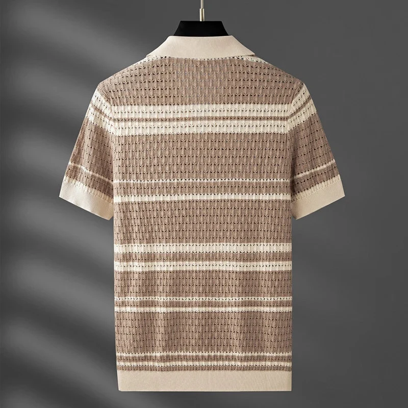 Weston Retro Knit Polo - Image 3