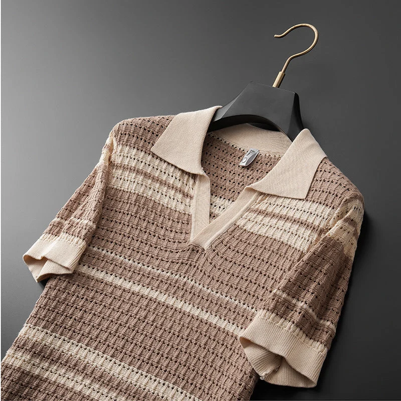 Weston Retro Knit Polo - Image 5