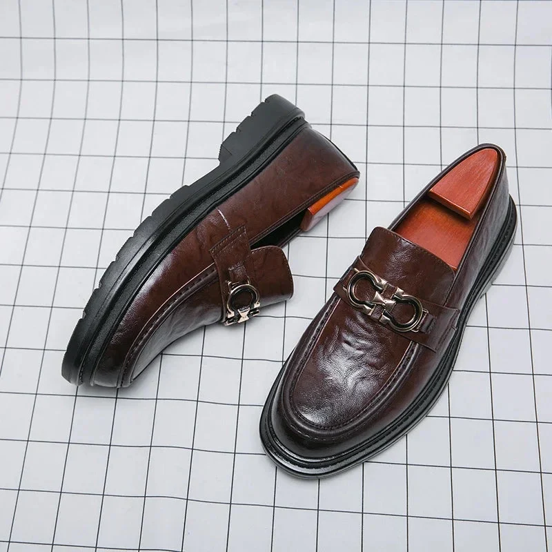 Wilbur Leather Loafers - Image 13