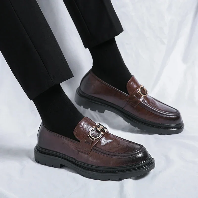 Wilbur Leather Loafers - Image 15