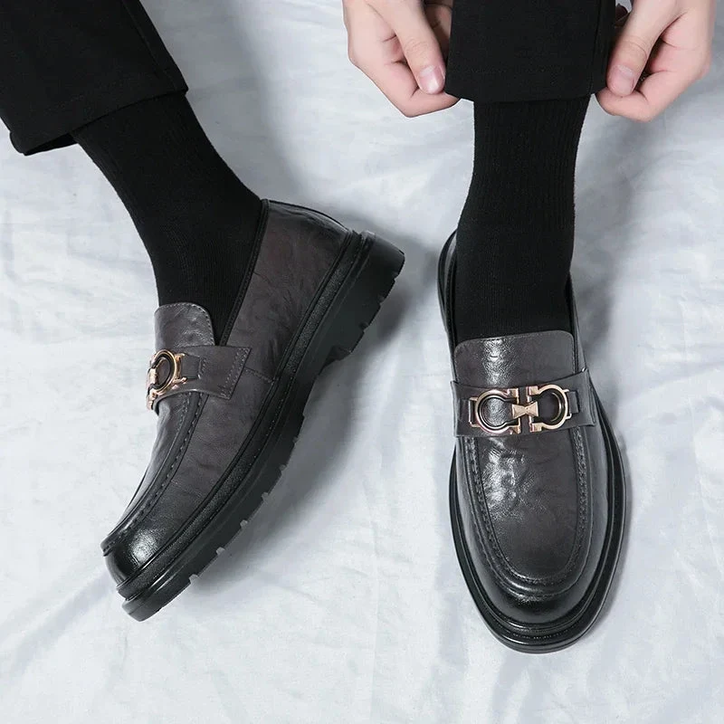 Wilbur Leather Loafers - Image 26