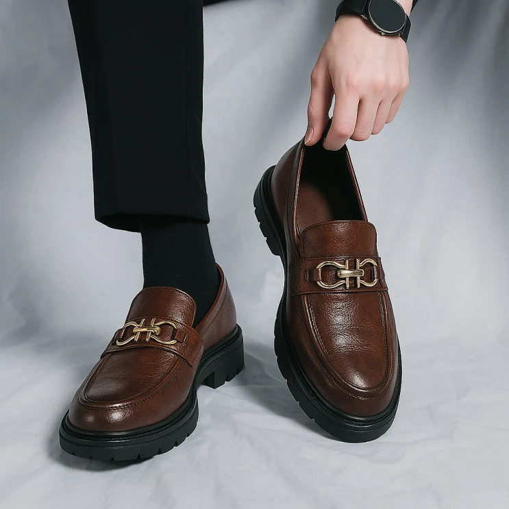 Wilbur Leather Loafers - Image 9