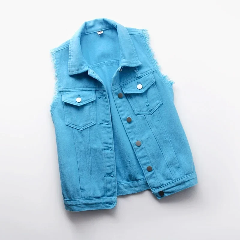 Zoré Denim Vest - Image 4